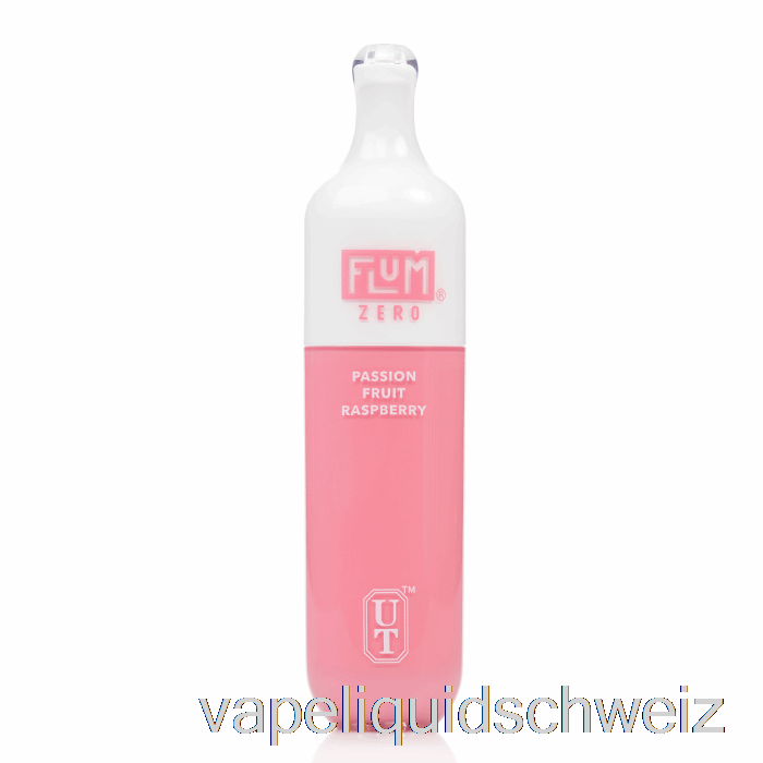 Flum Float 0 % Null Nikotin 3000 Einweg-Passionsfrucht-Himbeer-Vape-Flüssigkeit E-Liquid Schweiz